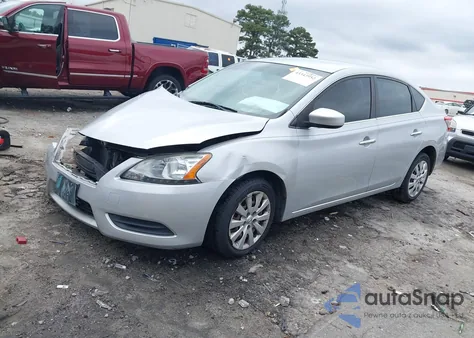 2014 Nissan Sentra Sv from USA, damaged, VIN 3N1AB7AP8EY218805